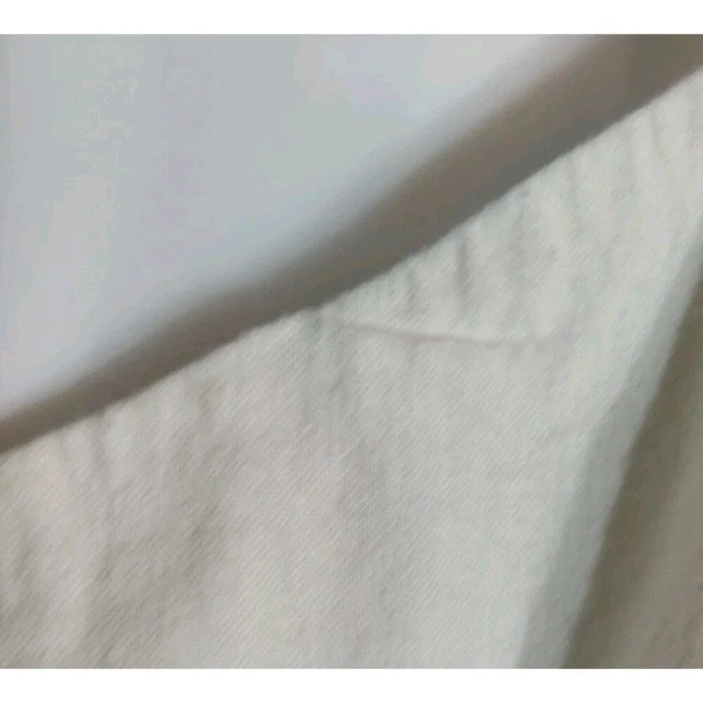 Abercrombie & Fitch Ivory Linen Look Maxi Dress Smocked Pockets XXLT Tall